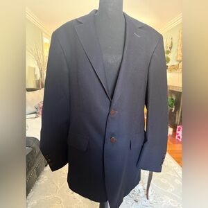 Orvis 100% Wool Sports Blazer. Navy. Size 42R. Classic